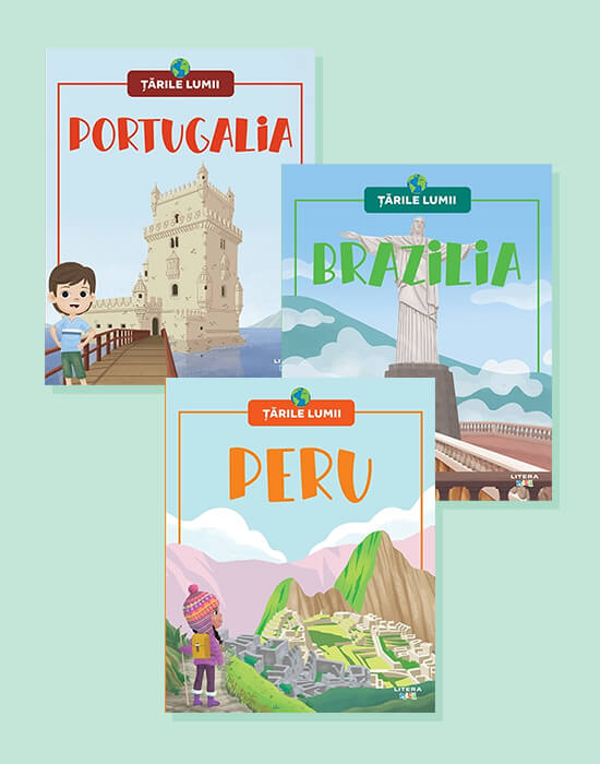 Pachet 4 Tarile Lumii (3 volume)