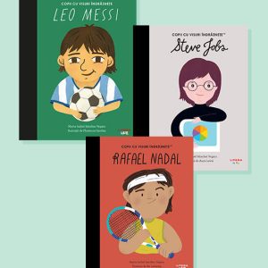 Pachet 6 Copii cu visuri indraznete (3 volume)