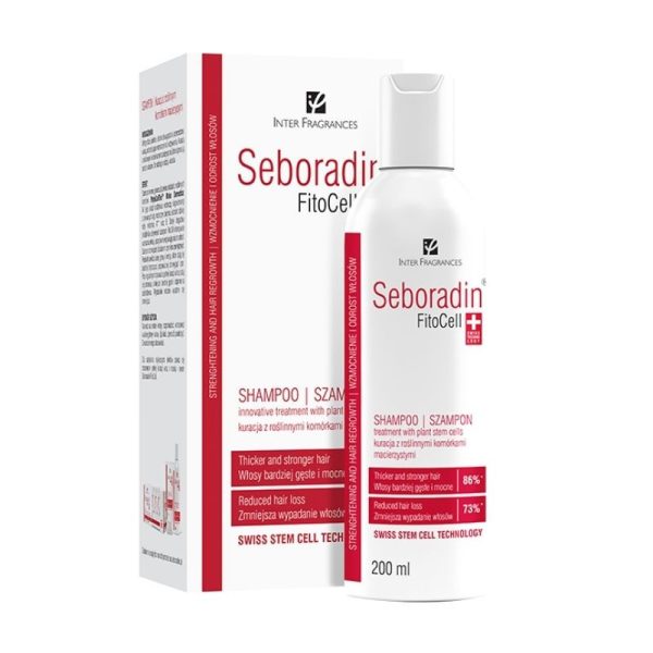 Sampon pentru par deteriorat cu tendinta de cadere, Fitocell, 200 ml, Seboradin