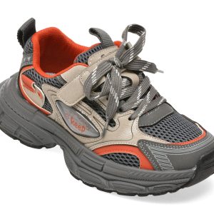 Pantofi sport SELECTION KIDS gri, 61090, din piele ecologica