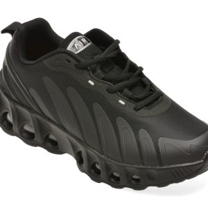 Pantofi sport BITE THE BULLET negri, M26, din material textil