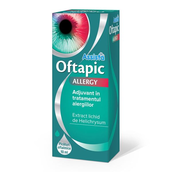 17610.jpg Picaturi pentru ochi Oftapic Allergy, 10ml, Assista
