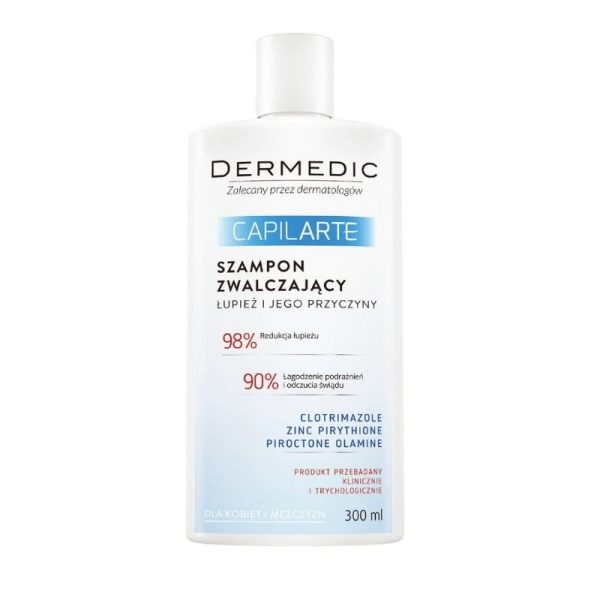 17907.jpg Sampon pentru combaterea matretii Capilarte, 300ml, DERMEDIC
