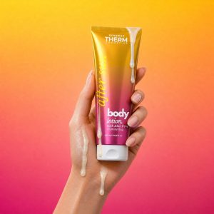 After Sun Body Lotion, Loțiune calmantă cu Aloe Vera pentru pielea expusă la soare, efect răcoritor și hidratant, 250ML