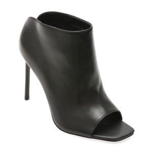 Pantofi eleganti EPICA PREMIUM negri, 20136, din piele naturala