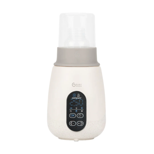 Incalzitor si sterilizator biberoane (recipiente) pentru casa si masina Babymoov NutriSmart+ Mineral Beige
