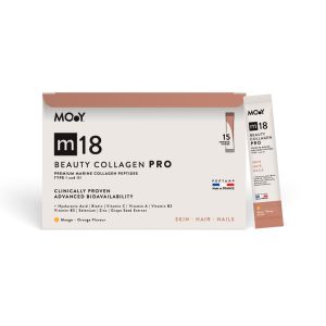 1_2_1200x1200.jpg m18 PRO Colagen hidrolizat marin premium monodoza, dovedit clinic, beauty, 6.300mg tip I si III, aroma mango si portocale, 15 plicuri, 120 g, Molecules of Youth, natural - Default