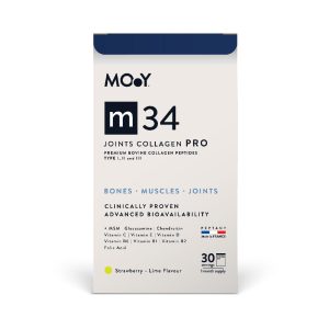 1_816317f2-6b50-495e-bdf6-db75b0fb96dd_1200x1200.jpg m34 PRO Colagen hidrolizat bovin premium, dovedit clinic, articulatii, 7.000mg tip I, II si III, aroma capsuni si lime, 30 portii, 390 g, Molecules of Youth, natural - Default