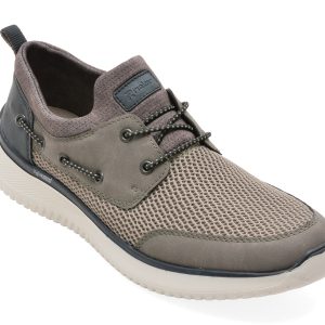 Pantofi sport RIEKER gri, B9643, din material textil