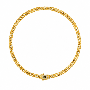 Colier Monaco 6mm Placat cu Aur