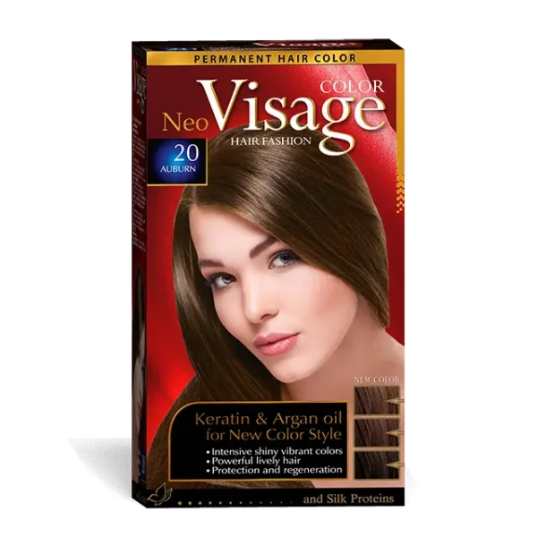 Visage Vopsea de par Neo Keratin & Argan Oil 20 Auburn