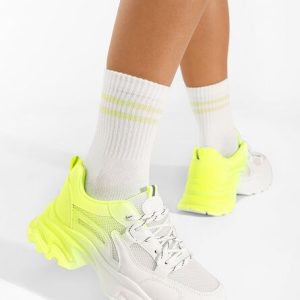 Sneakers dama Chrystelle albi V2