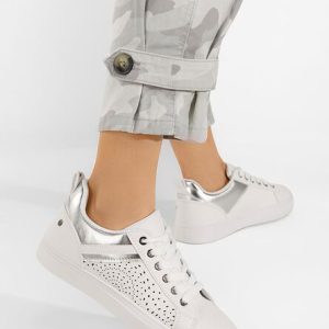 Sneakers dama Costera albi
