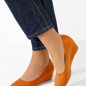 Pantofi cu platforma Orsola camel