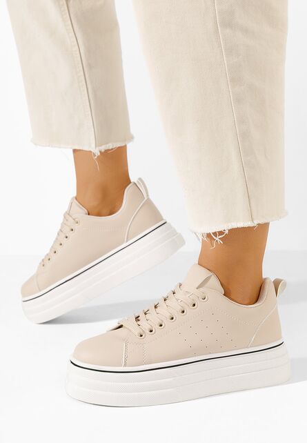 20240117-201255.jpg Sneakers cu platformă Asalia bej