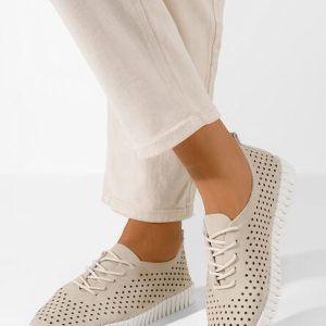 Pantofi casual dama Tonelia bej