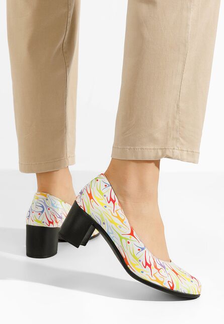 20240521-238081.jpg Pantofi cu toc gros piele Dalida V9 multicolori