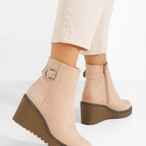 20240828-250792.jpg Botine cu platforma Chetana bej