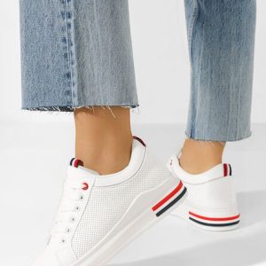 Sneakers dama Coretta albi