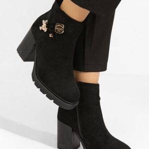 20241211-273863.jpg Botine cu toc gros Tasika negre