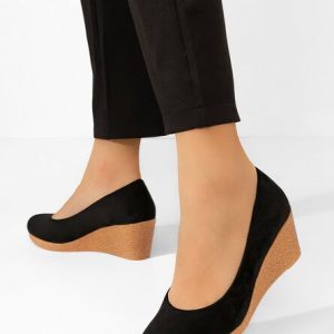 Pantofi cu platforma Gricelda negri