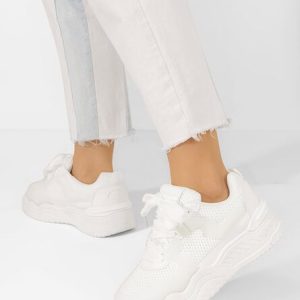 Sneakers dama Jerisa albi