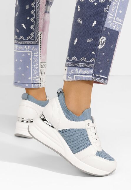 20250227-286472.jpg Sneakers cu platforma Ellsa albi