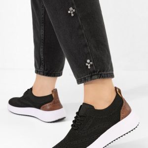 Pantofi casual dama Sorisa negri