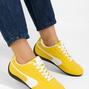 Sneakers dama Midysa galbeni