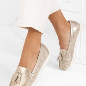 Mocasini dama Sonja V2 bej