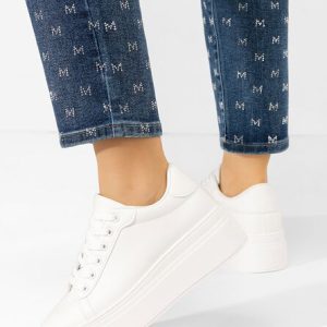 Sneakers cu platformă Albea albi