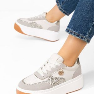 Sneakers cu platforma Verlene bej