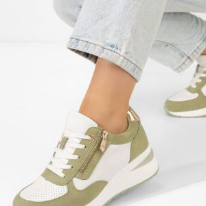 20250825-317422.jpg Sneakers cu platforma Floreia verzi