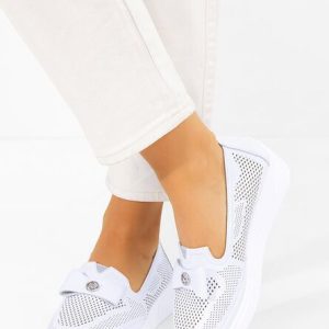 Pantofi casual damă Irvesa albi