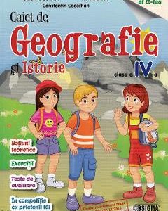 Geografie si istorie - Clasa 4 Sem.2 - Caiet - Mihai Manea