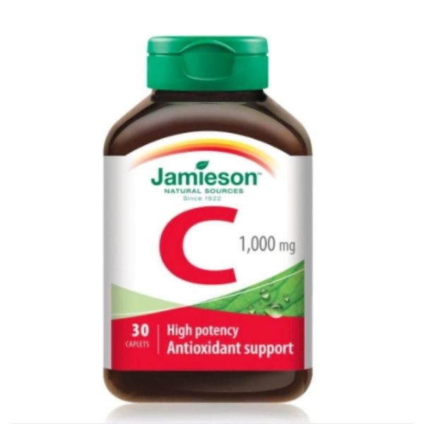20926.jpg Vitamina C 1000mg, 30 comprimate, Jamieson