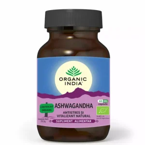 2103-roil-60-ashwagandha.webp Ashwagandha Antistres Natural 60 cps ECO| Organic India