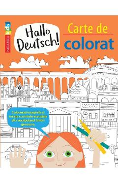 21291388-1-small-1.jpg Hallo Deutsch! Carte de colorat - Sam Hutchinson, Emilie Martin
