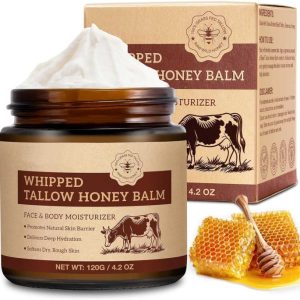215594.jpg Balsam din Seu de Vita cu Miere Cruda, pentru Fata si corp, 100% Pur, 120 g