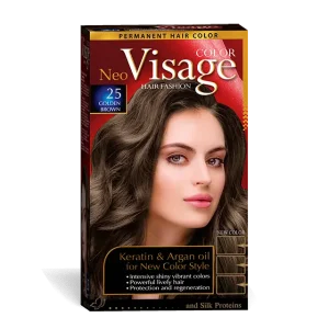 25.webp Visage Vopsea de par Neo Keratin & Argan Oil 25 Golden Brown