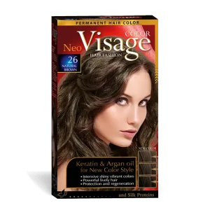26.webp Visage Vopsea de par Neo Keratin & Argan Oil 26 Natural Brown
