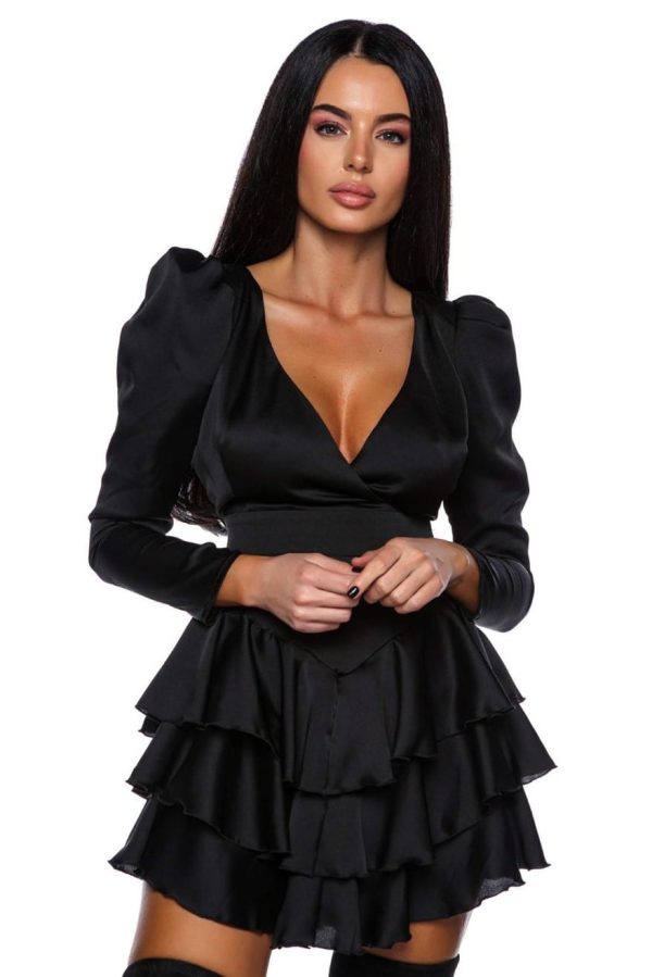 262789917_921743125403678_2912286576894842796_n.jpg Ruffle dress NEGRU