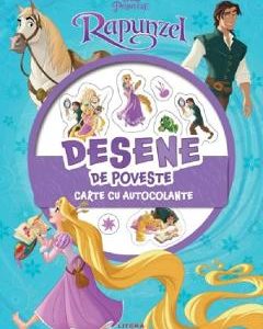 Disney Printese: Rapunzel. Desene de poveste. Carte cu autocolante