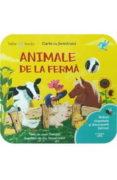 27077785-1-small-1.jpg Animale de la ferma. Carte cu ferestruici. Bebe invata