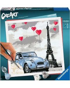 Pictura pe numere. Paris