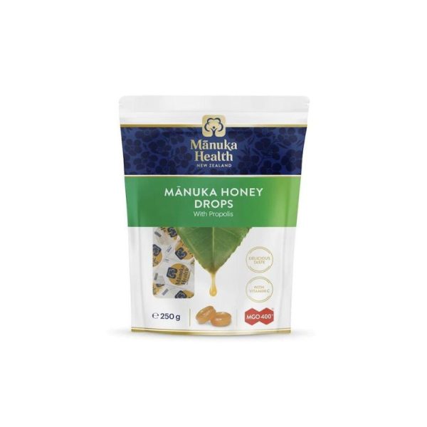 28306.jpg Manuka Health Bomboane cu miere de Manuka MGO 400+(lamaie propolis si vit C), 250g