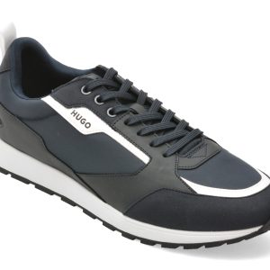 Pantofi sport HUGO bleumarin, 6568, din material textil