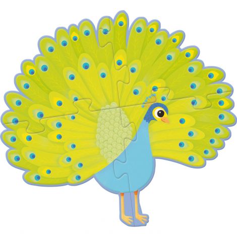Puzzle XL Avenue Mandarine - Feathered creatures, 18 piese