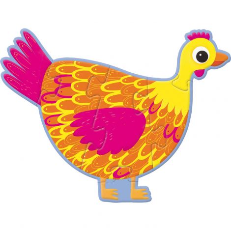 Puzzle XL Avenue Mandarine - Feathered creatures, 18 piese