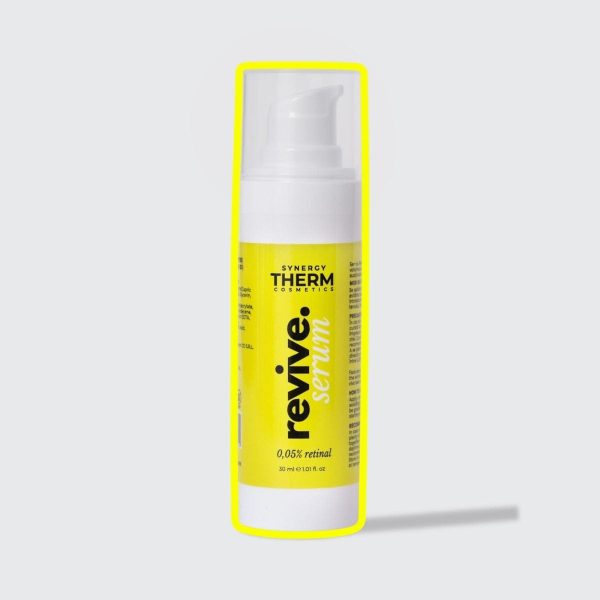 Ser antirid, Revive Serum, 0,05% Retinal, previne și estompează ridurile